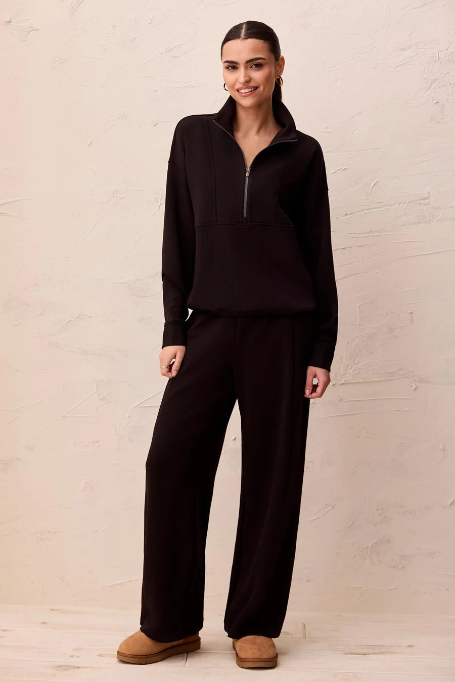 TRIBAL TECHNO LUX QUARTER ZIP