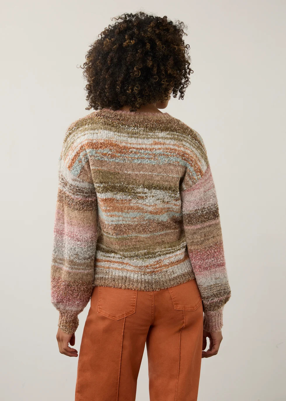 FDJ BOAT NECK BOUCLE SWEATER