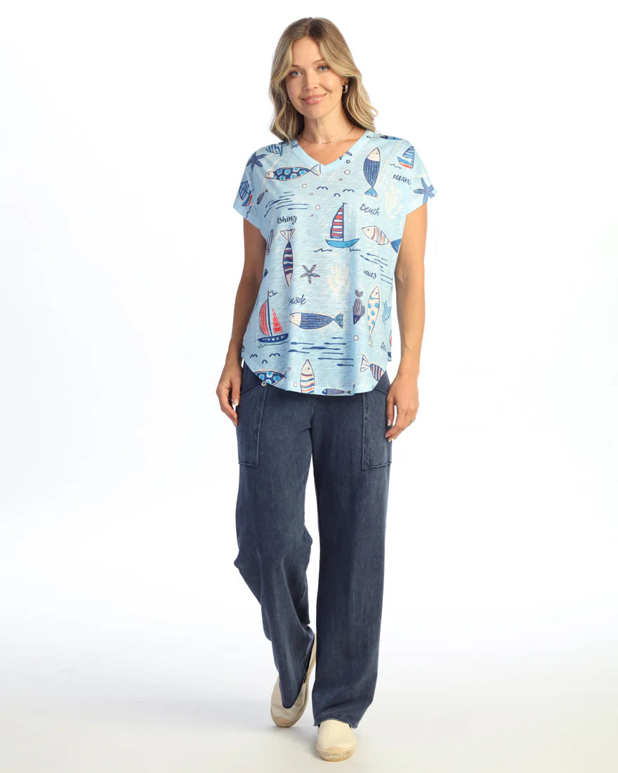 JESS & JANE FUN SUMMER TOP