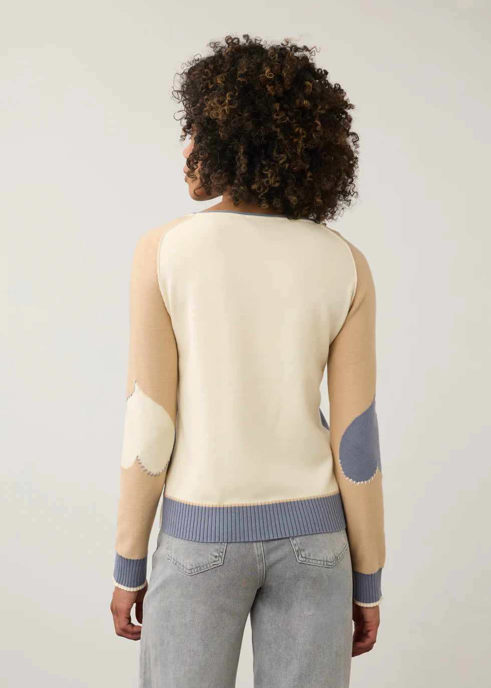 FDJ LONG SLEEVE BOAT NECK SWEATER