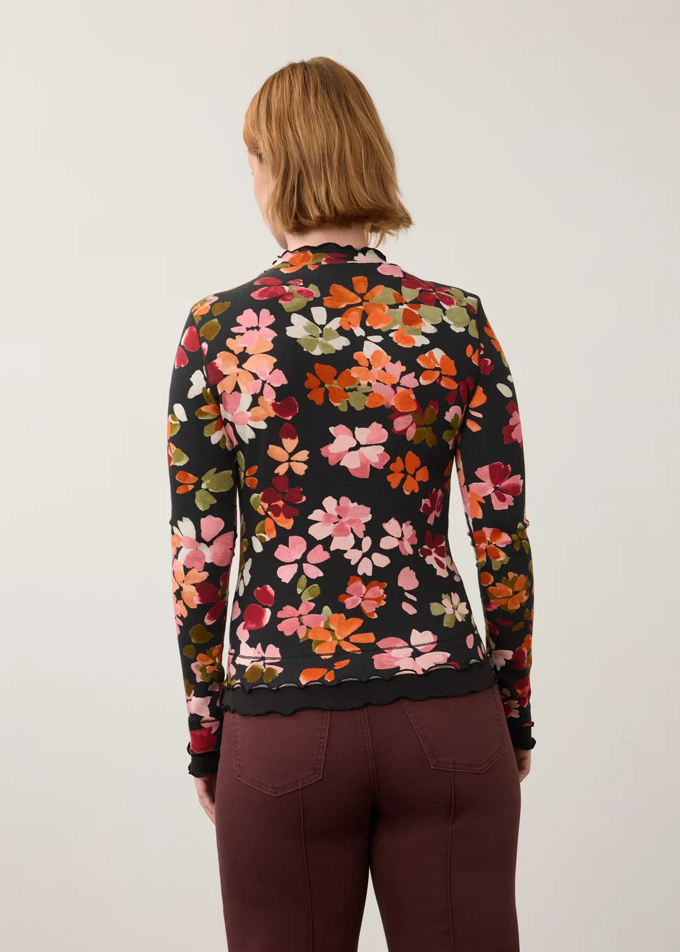 FDJ MOCK NECK KNIT TOP
