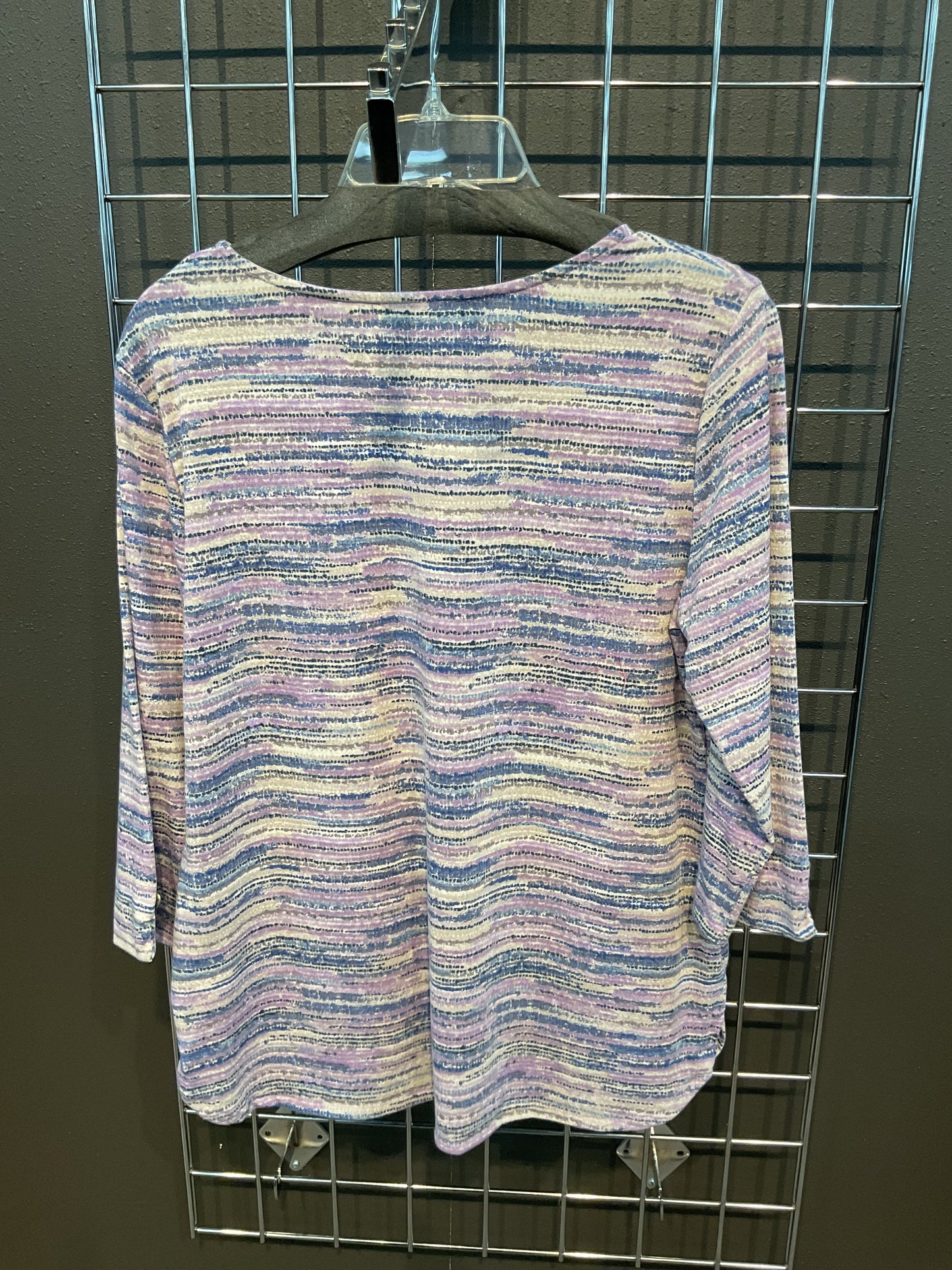 N TOUCH PINK/LAVENDER/CREAM TOP