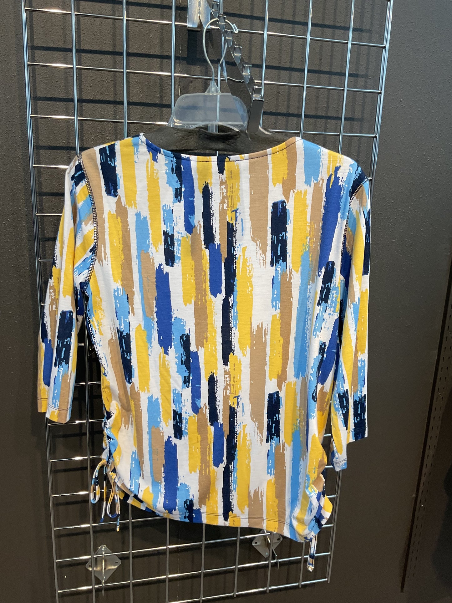 LINKS WHITE/NAVY/YELLOW FAVORITE STYLE TOP