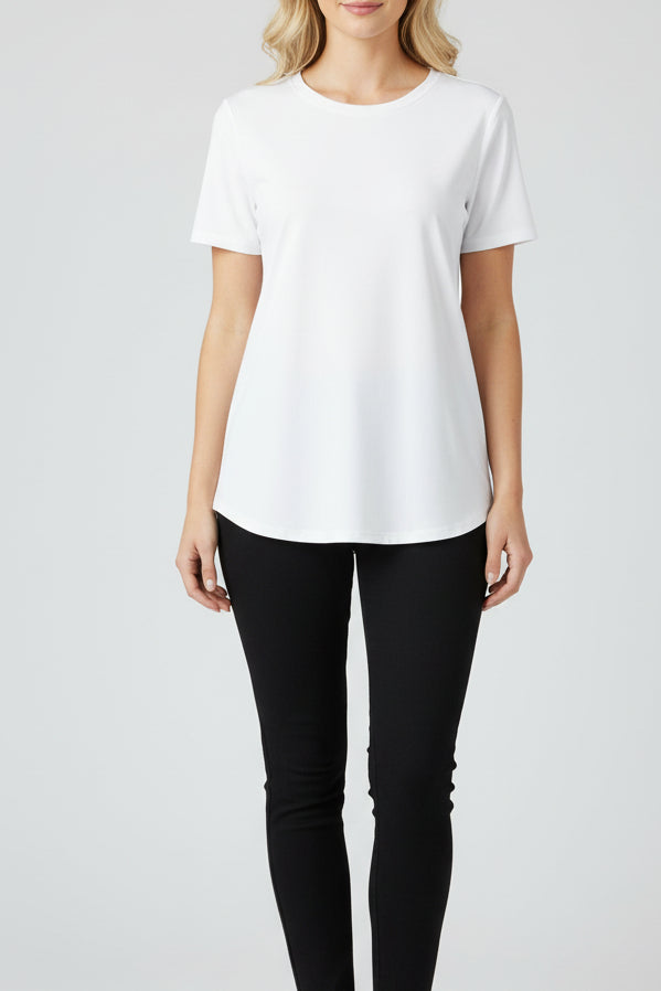 LU LU B WHITE TEE