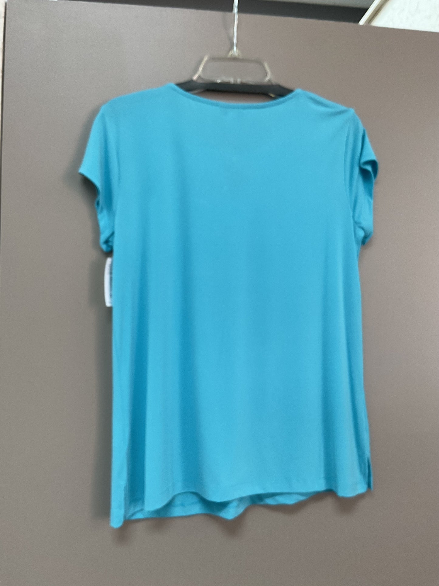 SOUTHERN LADY CAP SLEEVE TURQUOISE SHELL