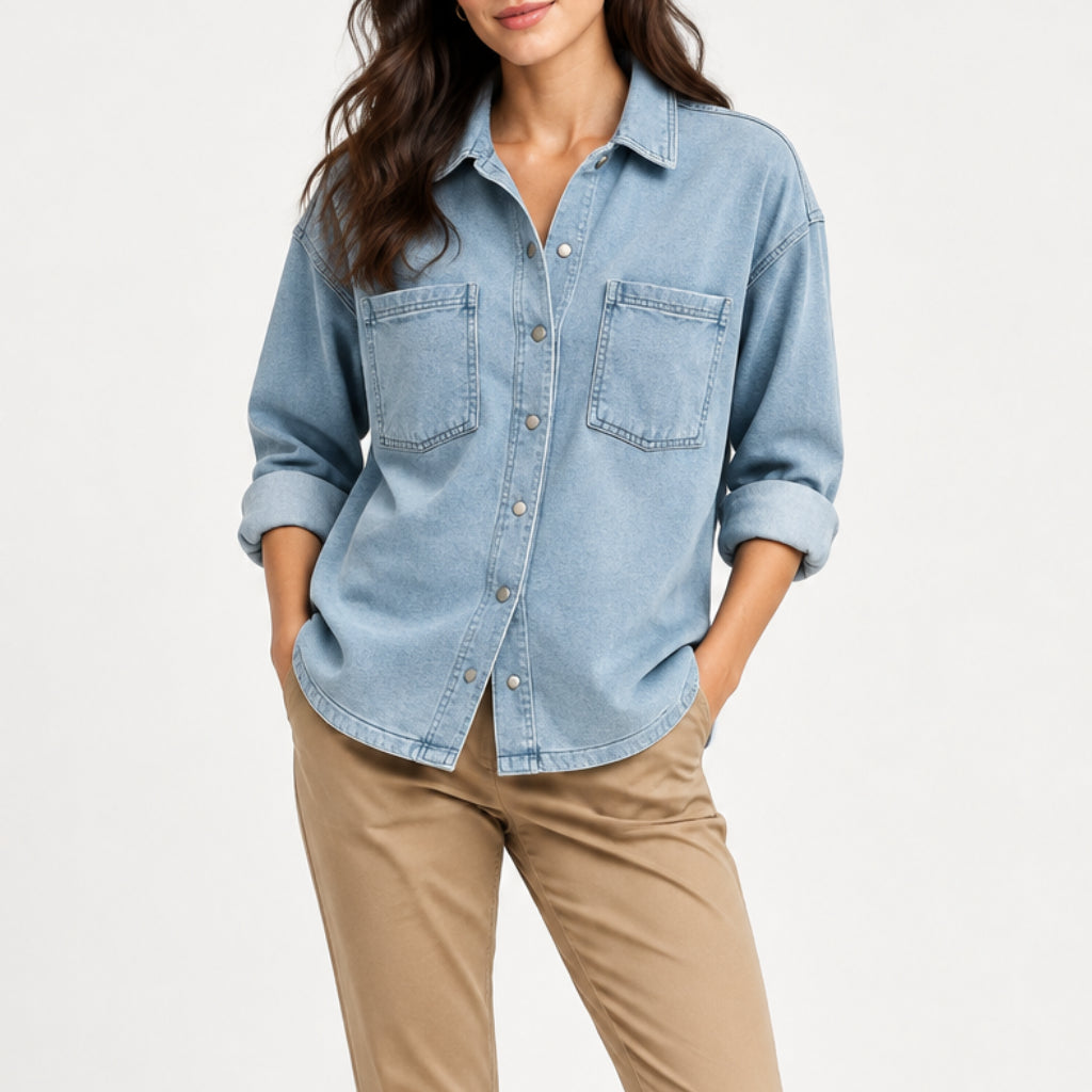 NORTH RIVER PYMOUTH FRENCH TERRY OVERSHIRT