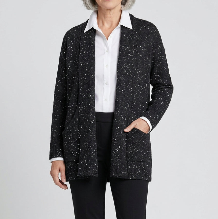 SOUTHERN LADY SHAWL COLLAR CARDIGAN