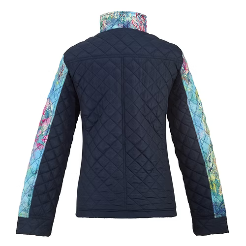 GALLERIA MONET WISTERIA QUILTED JACKET