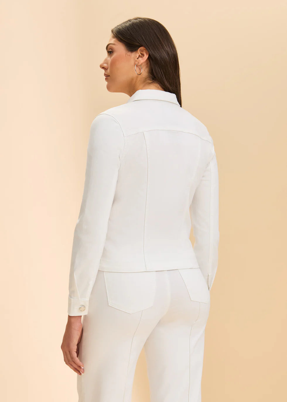 FDJ ZIP FRONT COTTON JACKET