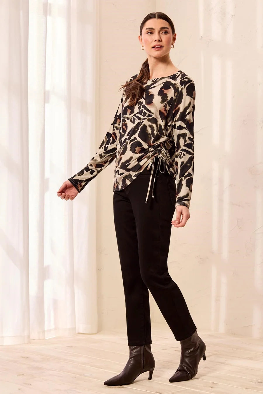 TRIBAL ULTRA SOFT LONG SLEEVE CREW NECK