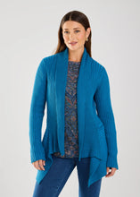 Load image into Gallery viewer, FDJ LONG SLEEVE TWO TONE CARDIGAN
