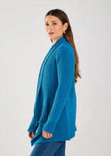 Load image into Gallery viewer, FDJ LONG SLEEVE TWO TONE CARDIGAN
