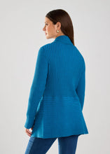 Load image into Gallery viewer, FDJ LONG SLEEVE TWO TONE CARDIGAN
