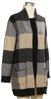 N TOUCH BLOCK CARDIGAN