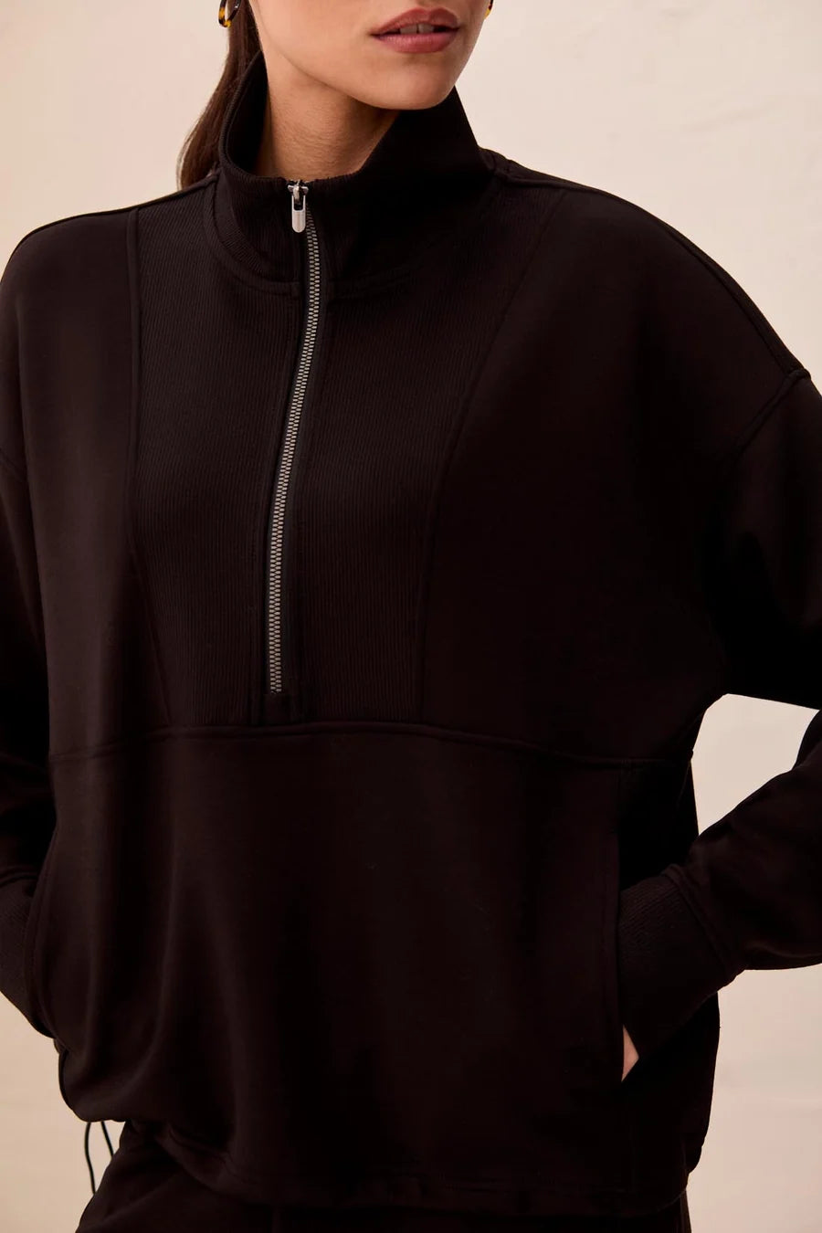 TRIBAL TECHNO LUX QUARTER ZIP