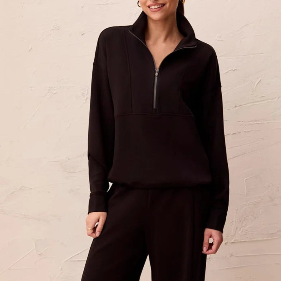TRIBAL TECHNO LUX QUARTER ZIP