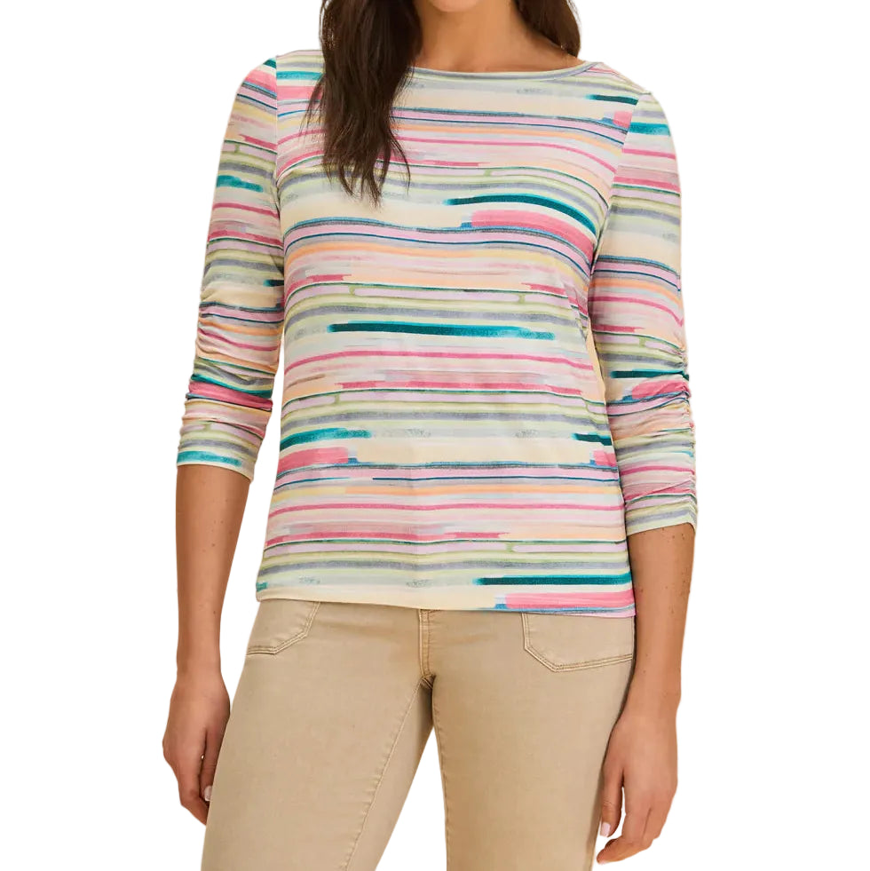 FDJ BOAT NECK KNIT TOP