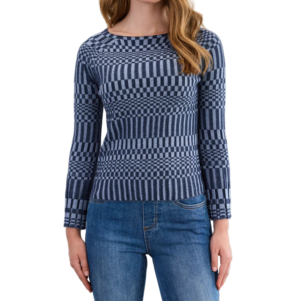 FDJ LONG SLEEVE RIB SWEATER