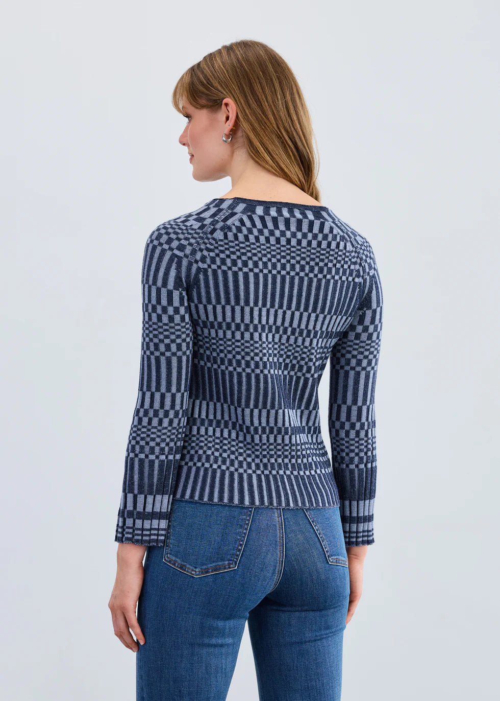 FDJ LONG SLEEVE RIB SWEATER
