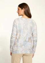 Load image into Gallery viewer, FDJ METALLIC PRINTED SWEATER
