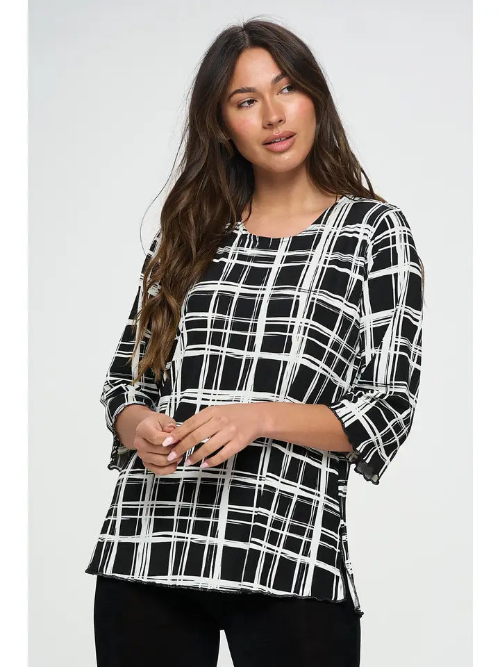JO STAR BLACK/WHITE TOP