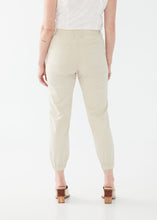 Load image into Gallery viewer, FDJ TENCEL CARGO OLIVIA SLIM UTILITY ANKLE PANTS IN OYSTER SHELL
