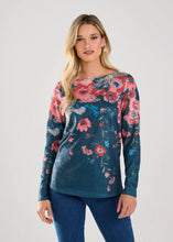 Load image into Gallery viewer, FDJ LONG SLEEVE BOAT NECK TOP
