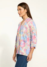 Load image into Gallery viewer, FDJ 3/4 SLEEVE V NECK TOP
