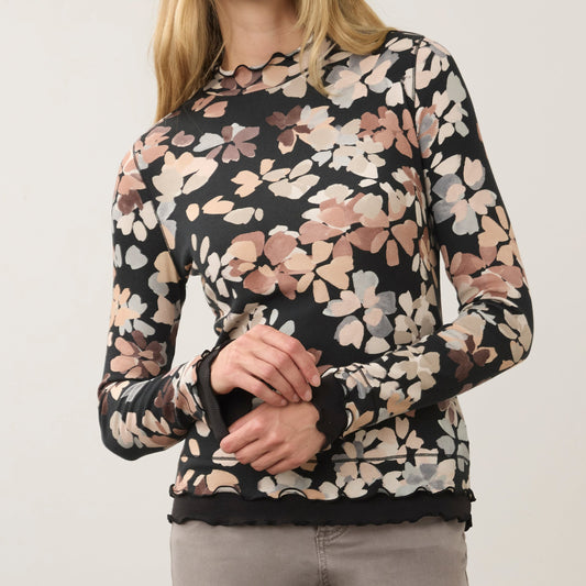 FDJ MOCK NECK TOP