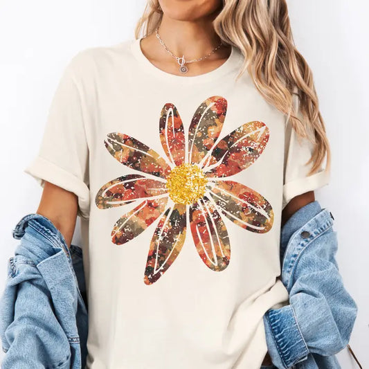 FALL DAISY VINTAGE T SHIRT