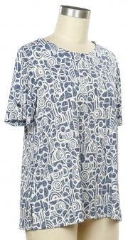 SOUTHERN LADY GEO PRINT TOP