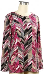 LINKS PINK PRINT TOP