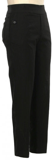 N TOUCH BUTTON DETAIL BLACK PANT