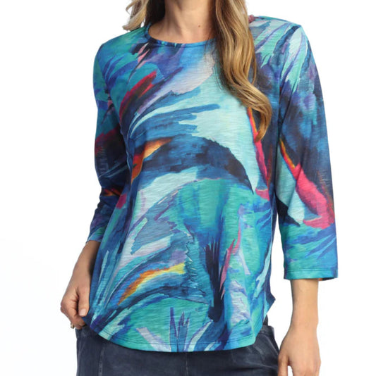 JESS & JANE 3/4 SLEEVE TOP