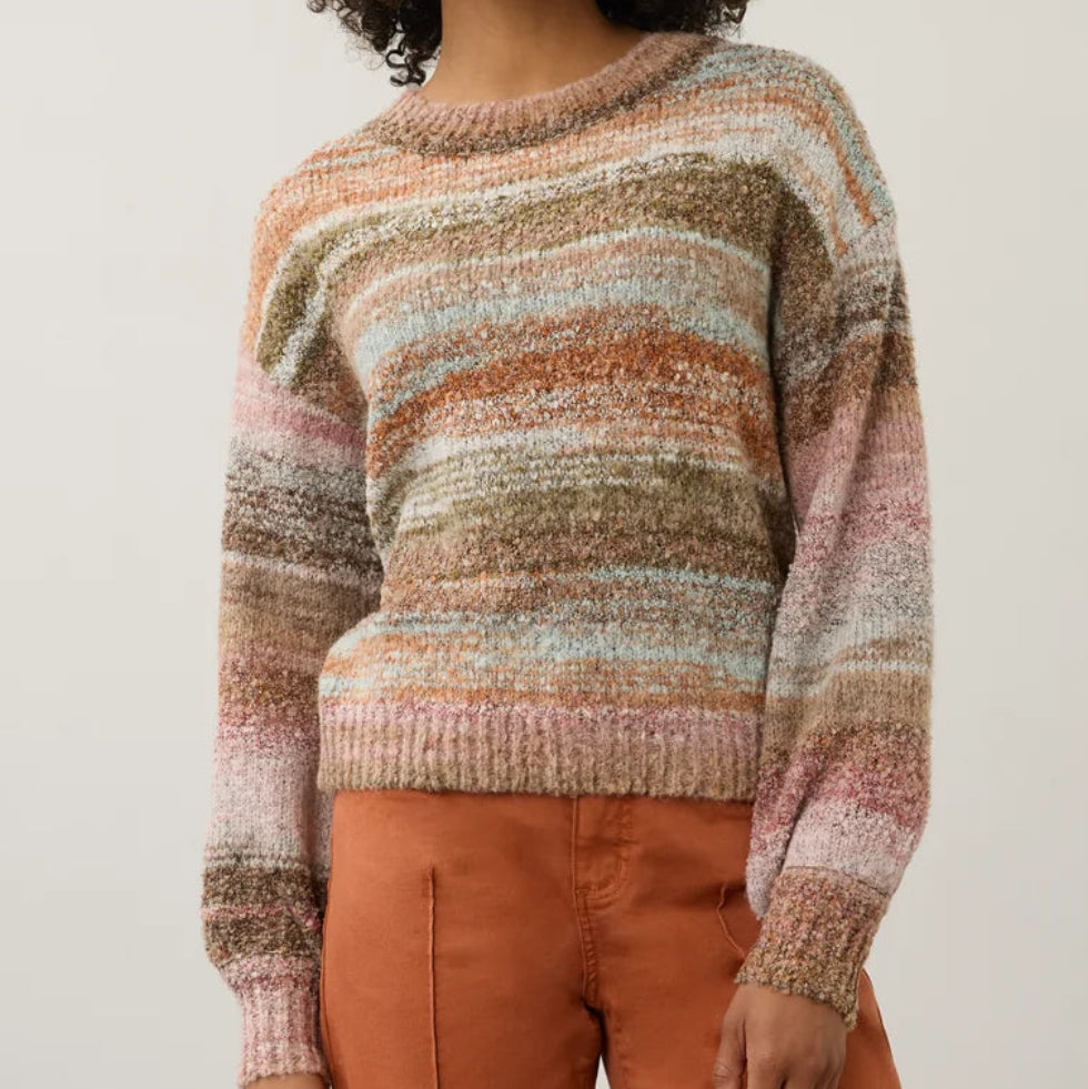 FDJ BOAT NECK BOUCLE SWEATER