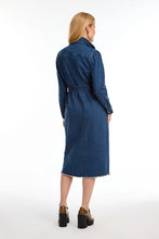 Load image into Gallery viewer, FDJ DENIM DUSTER/MIDI DENIM DRESS
