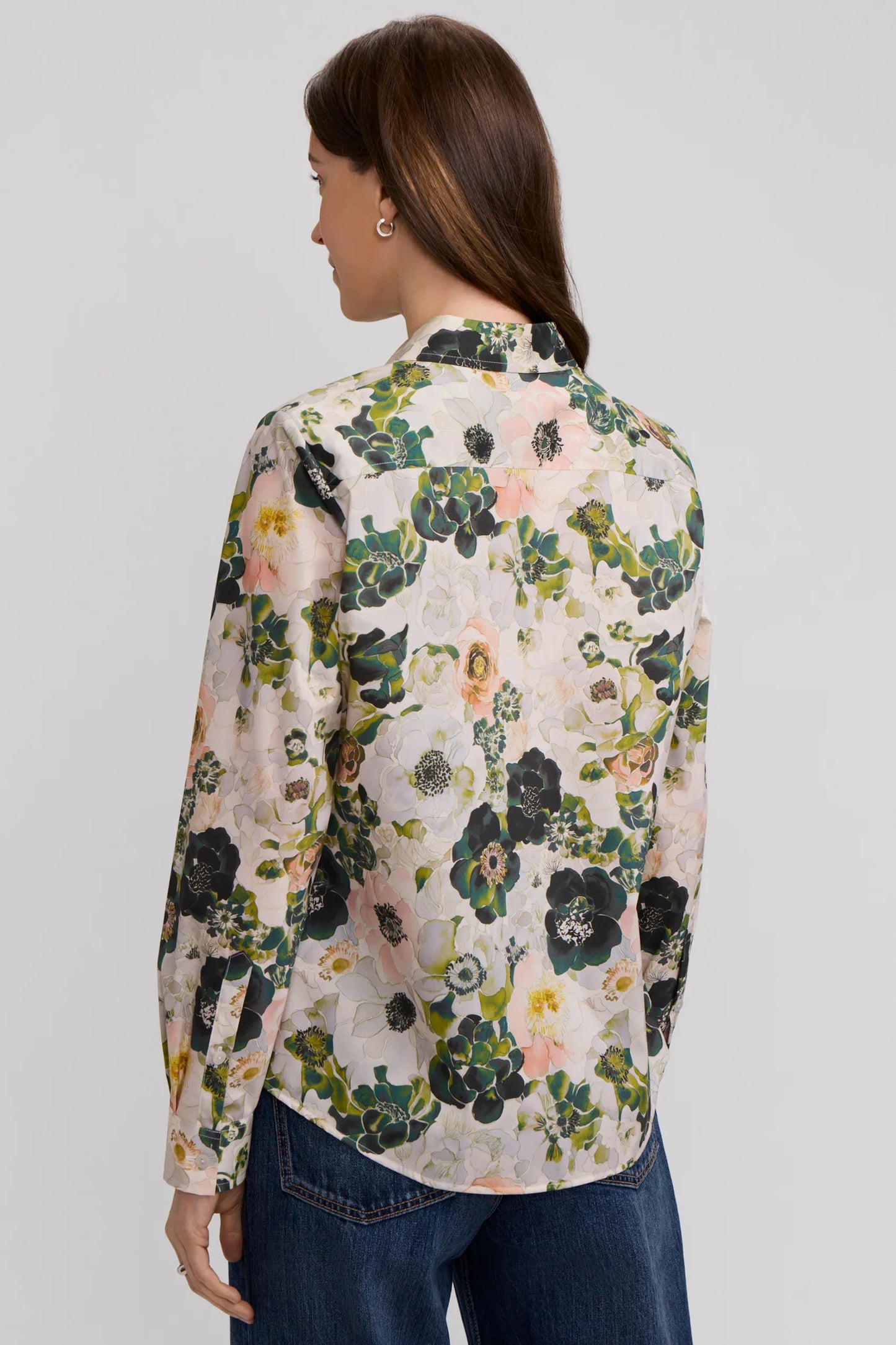 FOXCROFT HAMPTON BOUTIQUE LONG SLEEVE BLOUSE