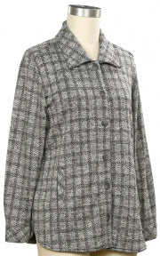 N TOUCH PLAID NOVELTY JACKET