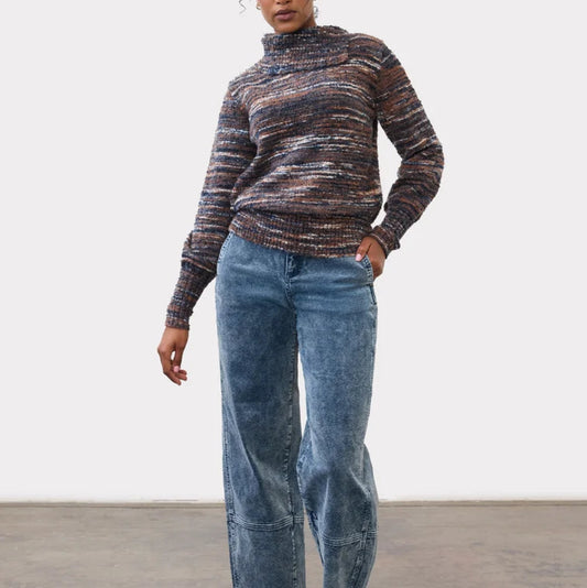 FDJ ENVELOPE COLLAR SWEATER