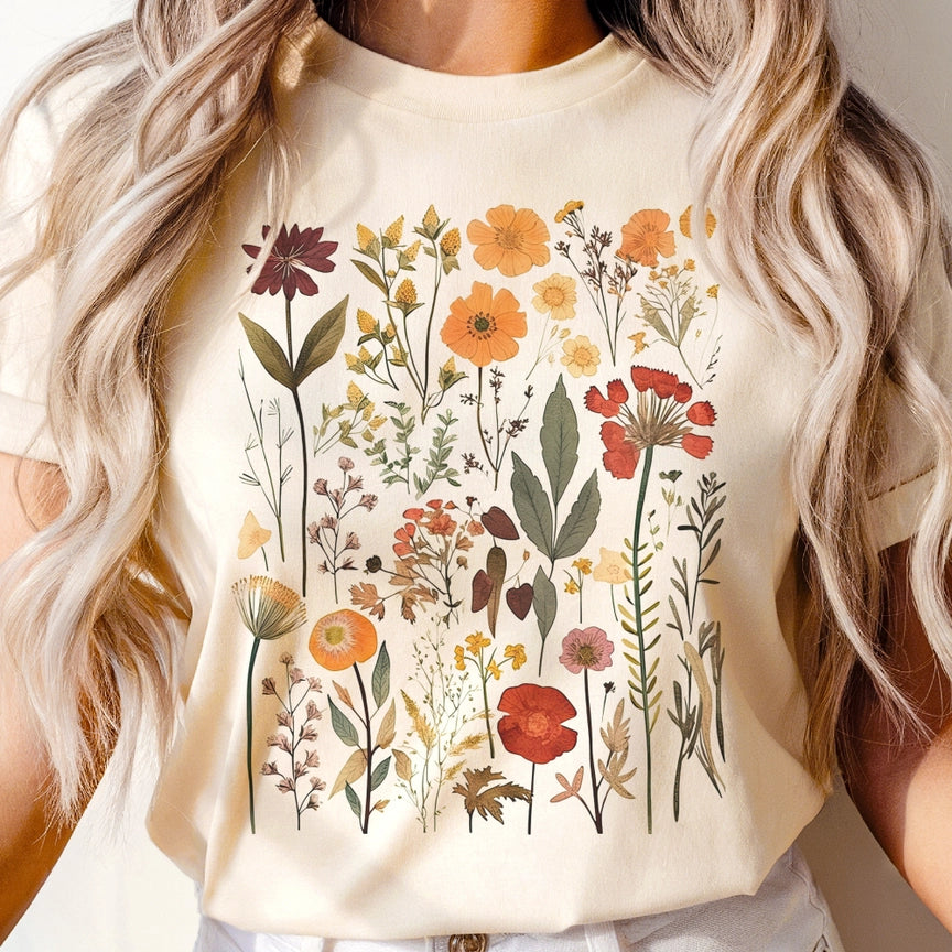 FALL VINTAGE FLORAL TSHIRT