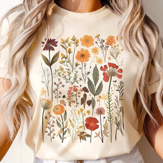 FALL VINTAGE FLORAL TSHIRT