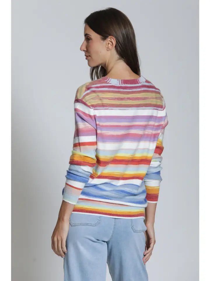 APNY SPACE DYED CARDIGAN
