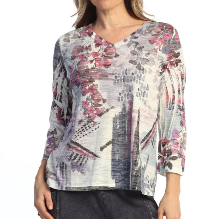 JESS & JANE BURN OUT TOP