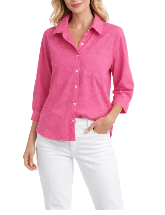 DEAR SCARLETT COTTON BUTTON UP