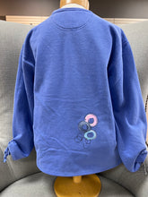 Load image into Gallery viewer, KUNKY&#39;S WHIMSICAL HANDPAINTED SWEATSHIRT
