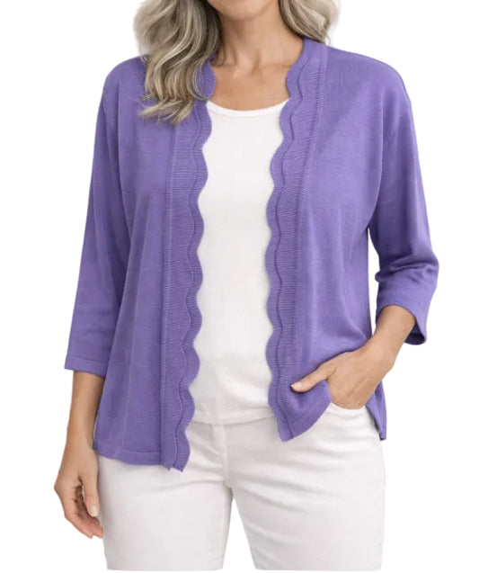 SOUTHERN LADY AMETHYST CARDIGAN