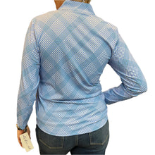 Load image into Gallery viewer, LU LU B GINGHAM PRINT QUARTER ZIP
