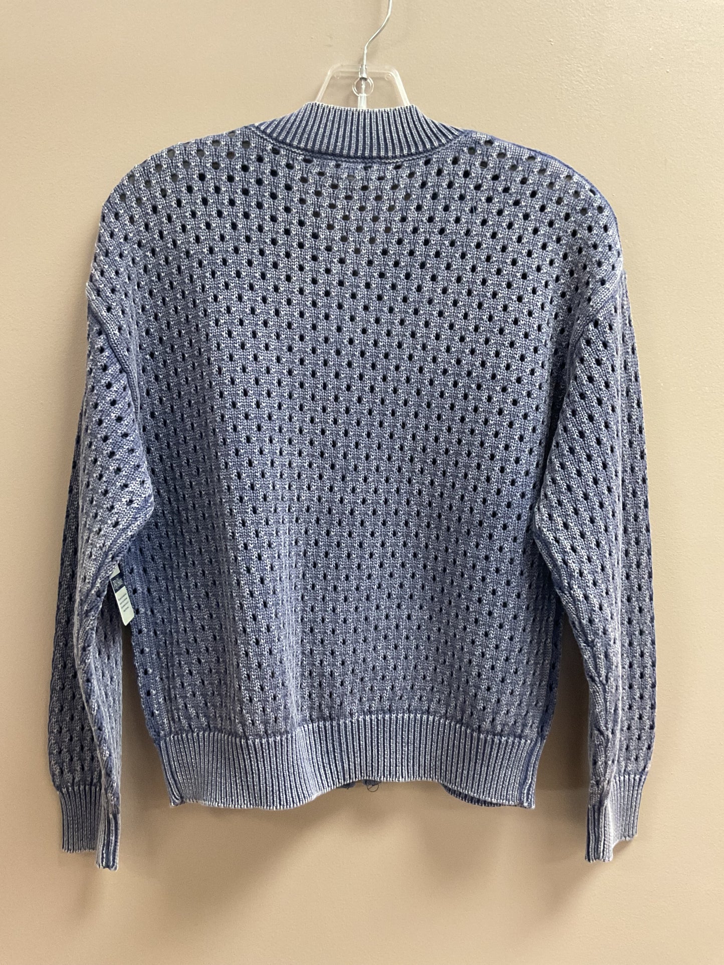 PBJ SPORT INDIGO ZIP UP CARDIGAN