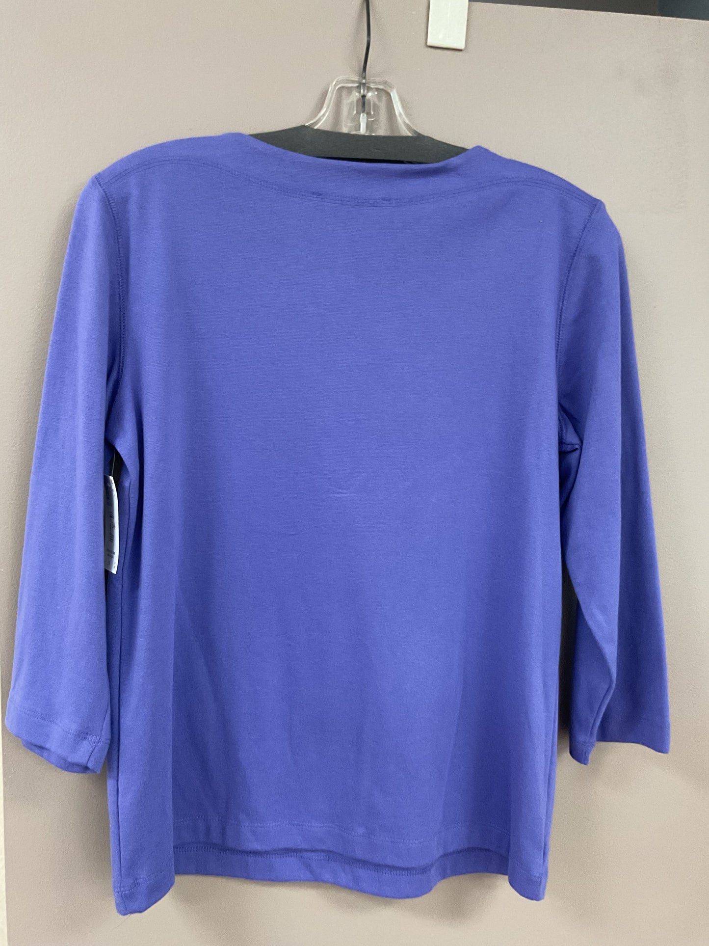 SOUTHERN  LADY LAVENDER THREE QUARTER SLEEVE TOP