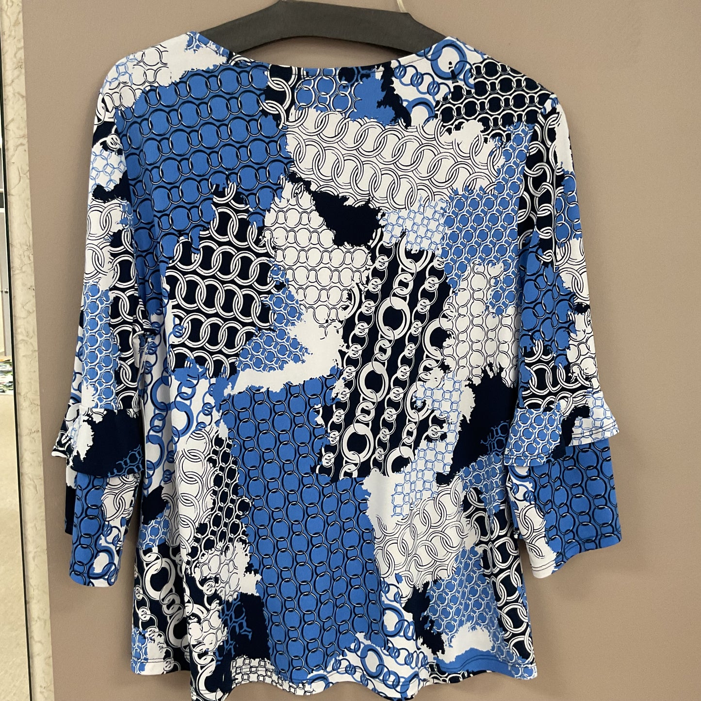 SOUTHERN LADY CHAIN PRINT TOP